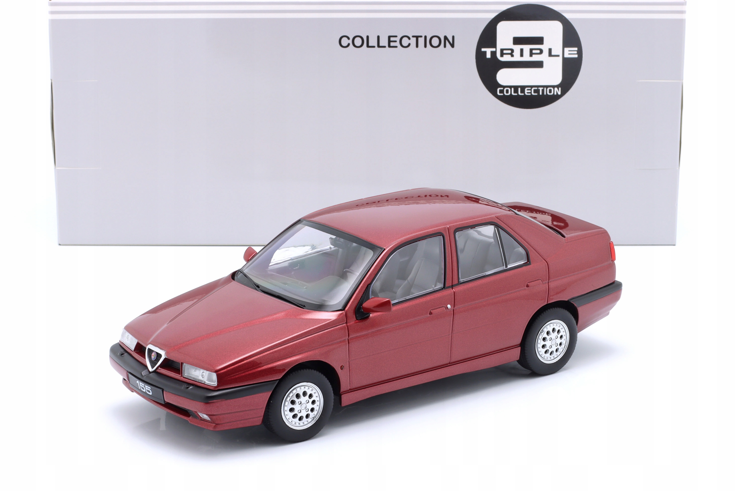 TRIPLE9 Alfa Romeo 155 1996 Proteo Red met. 1:18