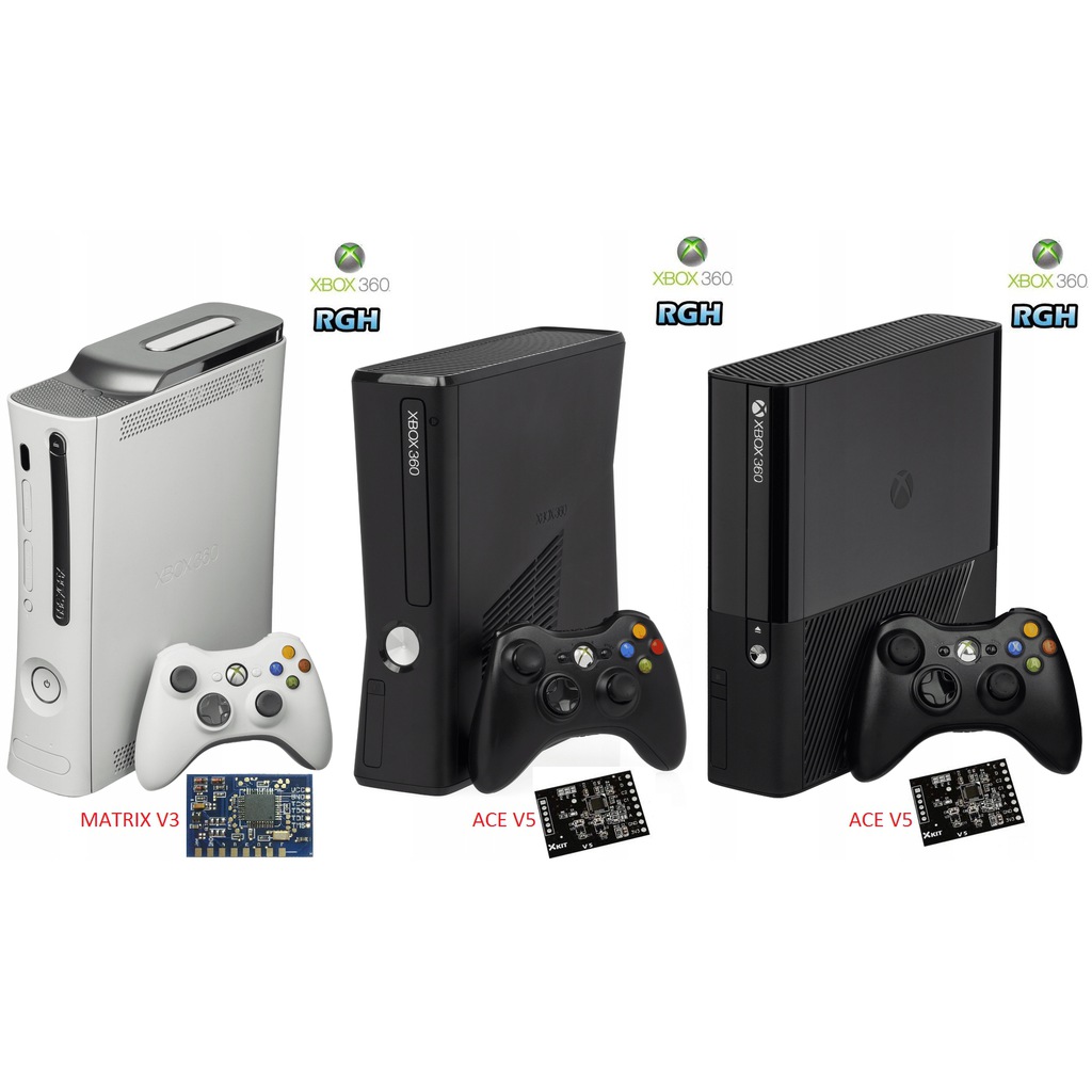 aansluiten hoeveelheid verkoop geschenk RGH Xbox 360 - Sklep, Opinie, Cena w Allegro.pl
