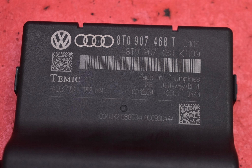 control unit module GATEWAY 8T0907468T AUDI A4 B8 2.0 TDI 136KM 07-11