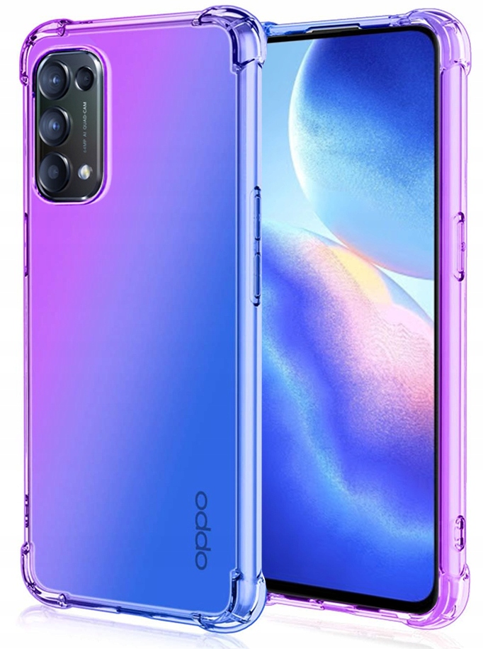 

Etui do Oppo Reno 5 5G Mieniący Kolor Szkło