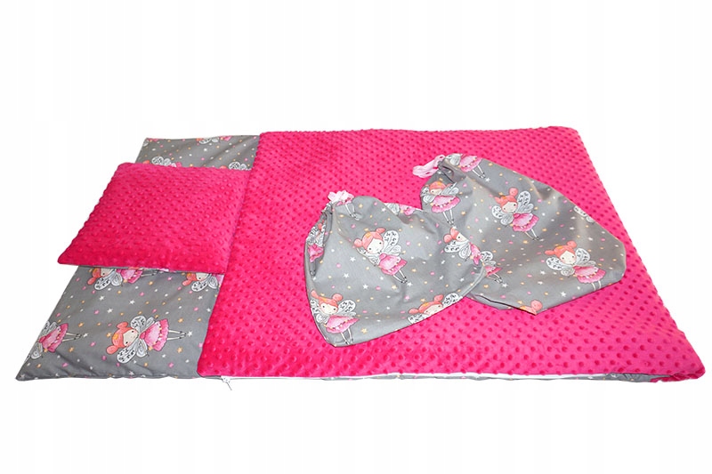 ŚPIWÓR KOŁDERKA POŚCIEL DO PRZEDSZKOLA + WORECZKI