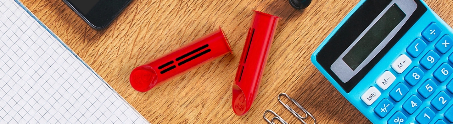 3pak filtrów do butelki DAFI + zakrętka KOLORY Wydajność 150 l