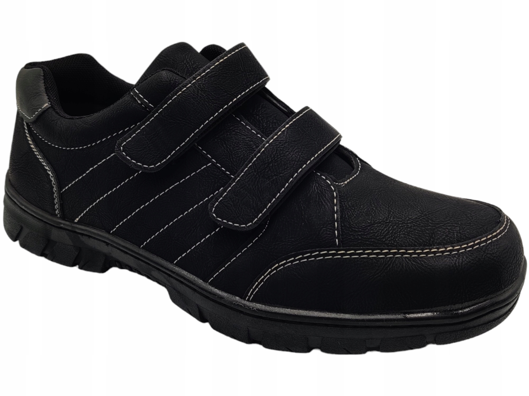 BUTY MĘSKIE SPORTOWE MOCNE SZYTE LEKKIE NA RZEPY