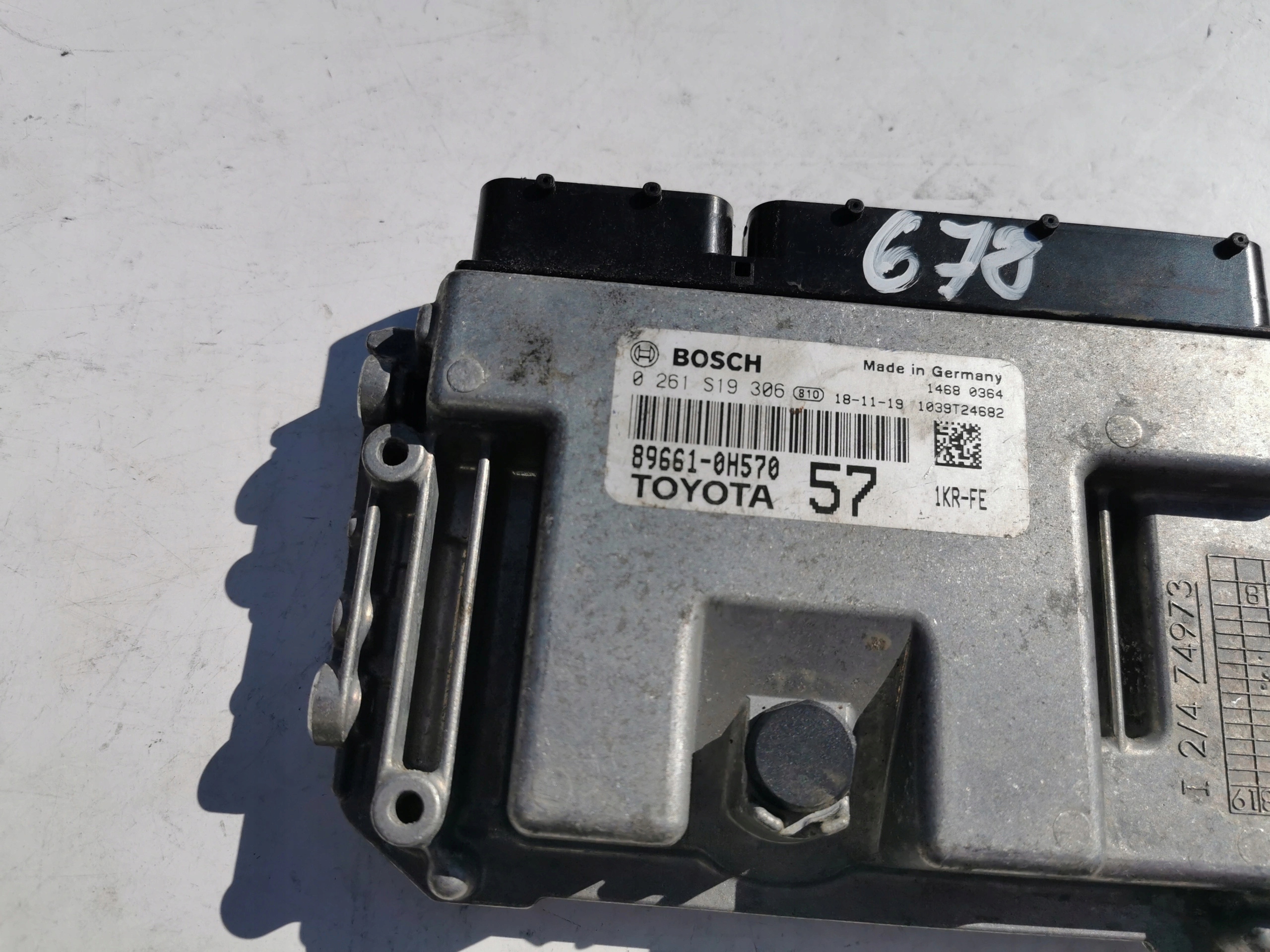 PEUGEOT 108 1.0B 89661-0H570 0261S19306 computer E