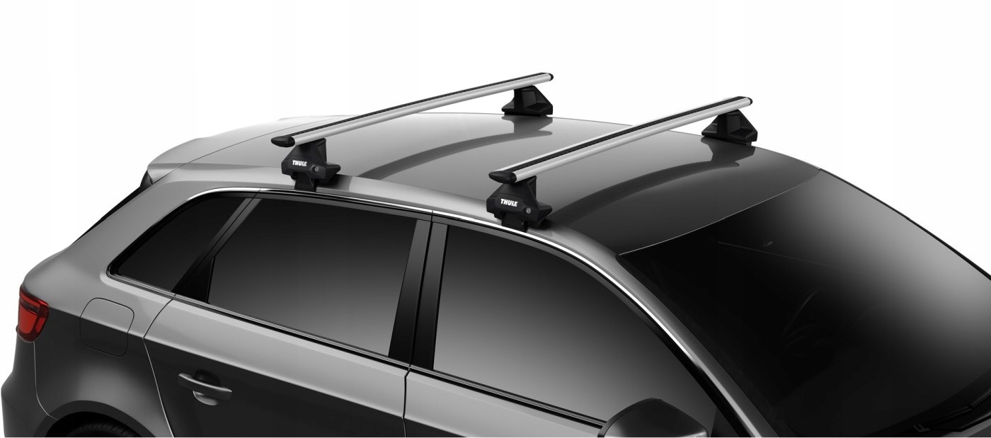 Bagażnik THULE Wingbar Evo 7105 Renault Kadjar 2015-> 5d suv ZESTAW SREBRNY Stan opakowania oryginalne