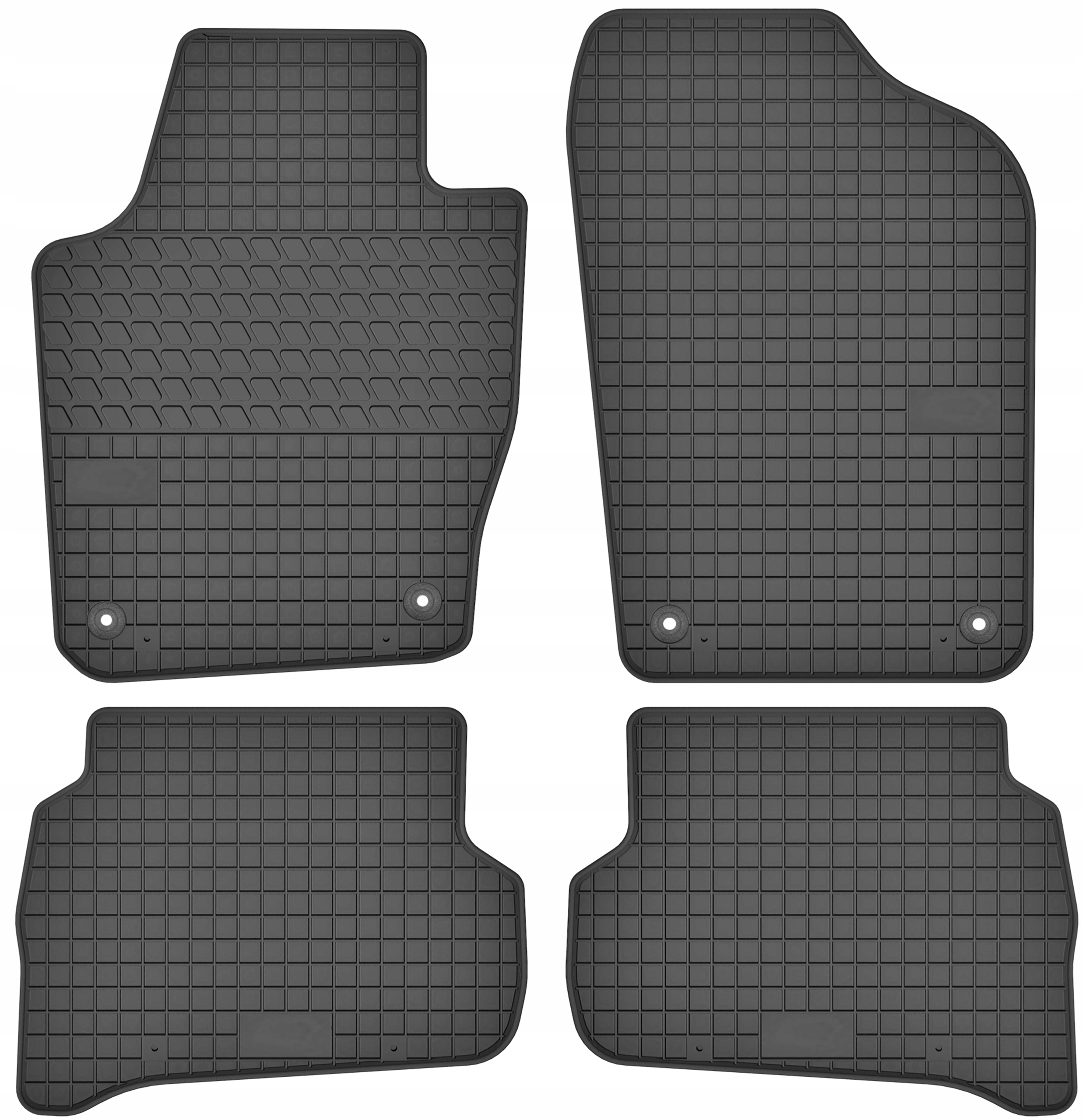 Seat Ibiza IV GUMOS KILIMĖLIAI SPECIALUS JUODI KILIMĖLIAI PAGAL UŽSAKYMĄ