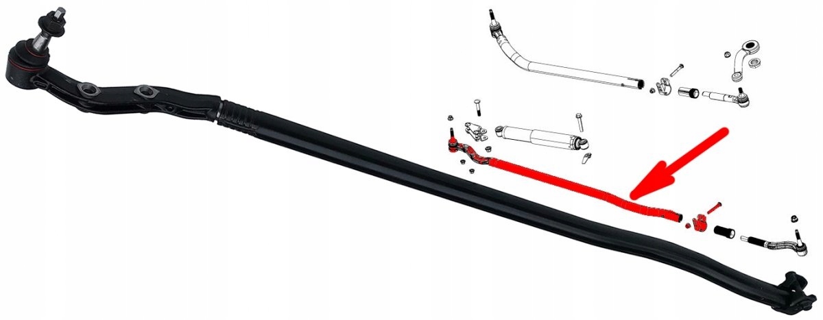 68309365A - РУЛЕВАЯ ТЯГА GLADIATOR WRANGLER JL RUBICON