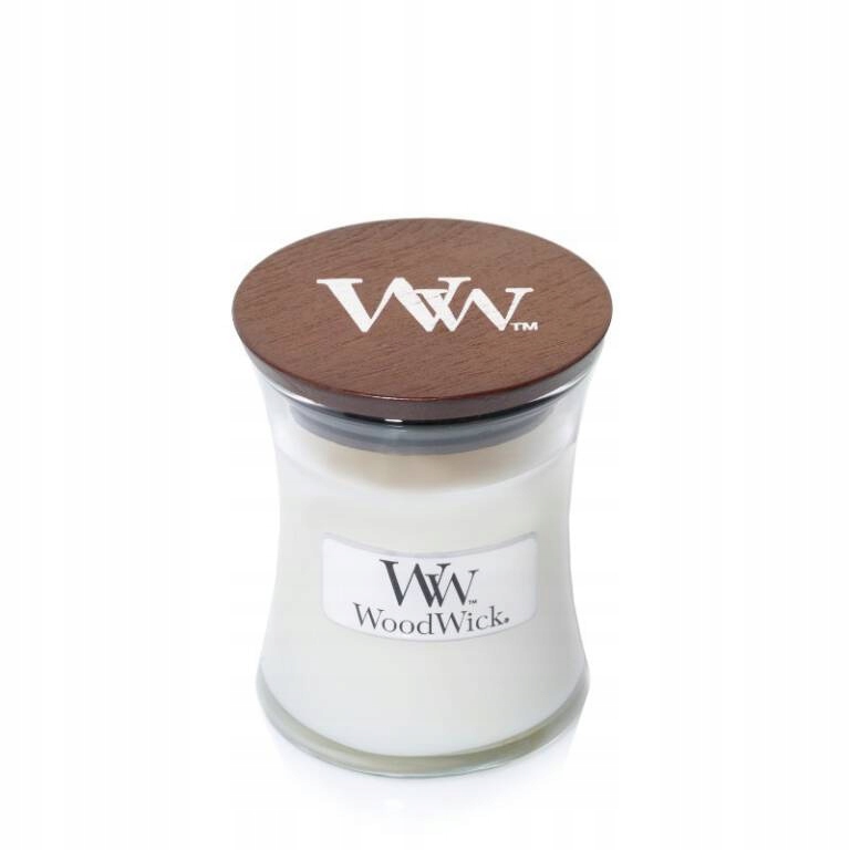 

Woodwick White Teak- mała świeca