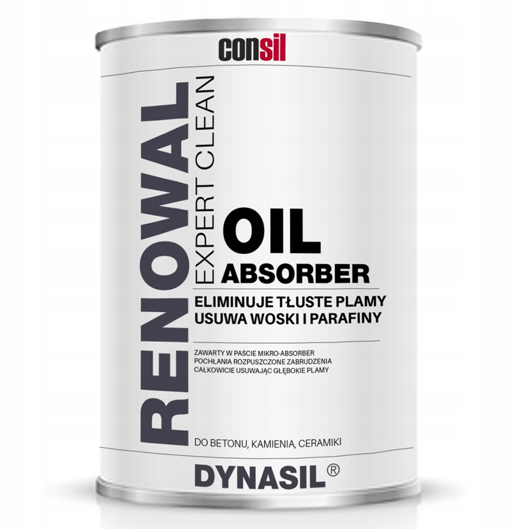 

Dynasil Oil Absorber 0.25L Do usuwania Plam Oleju