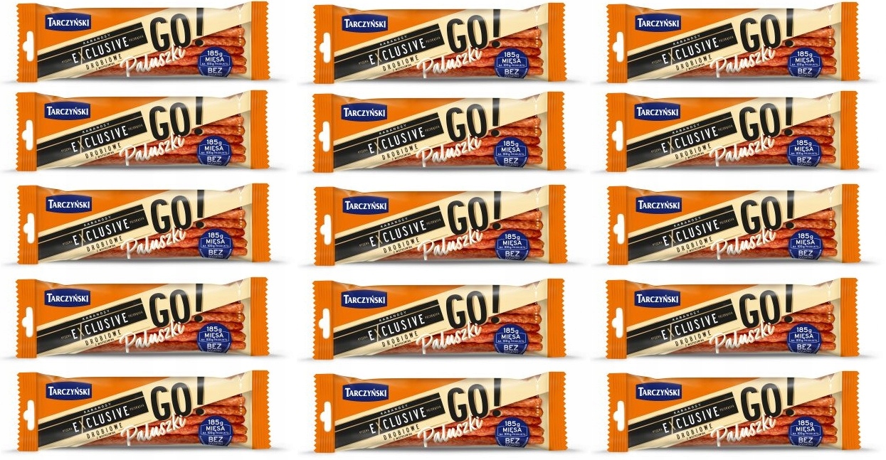 Levně 15 x 50 g Tarczyński Kabanos Exclusive Drůbeží Go Karton