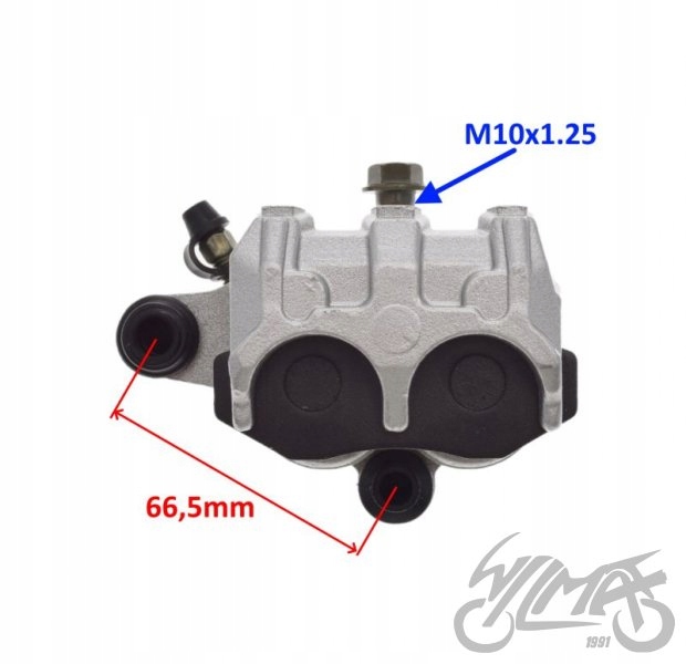ZACISK HAMULCA TYŁ 125 GY6 4T KLOCKI AW0904 Producent inny