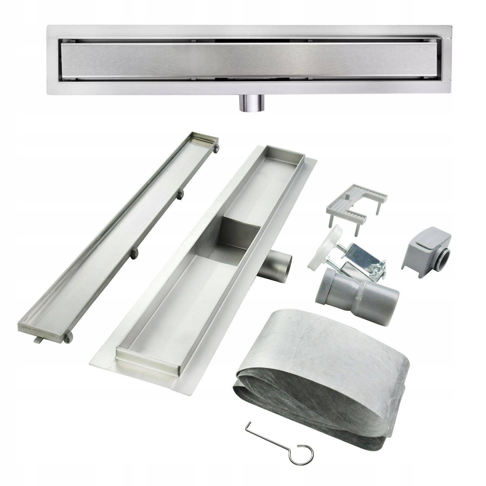 

Odpływ Liniowy 2w1 Pod Płytkę 60cm Stal Nierdzewna