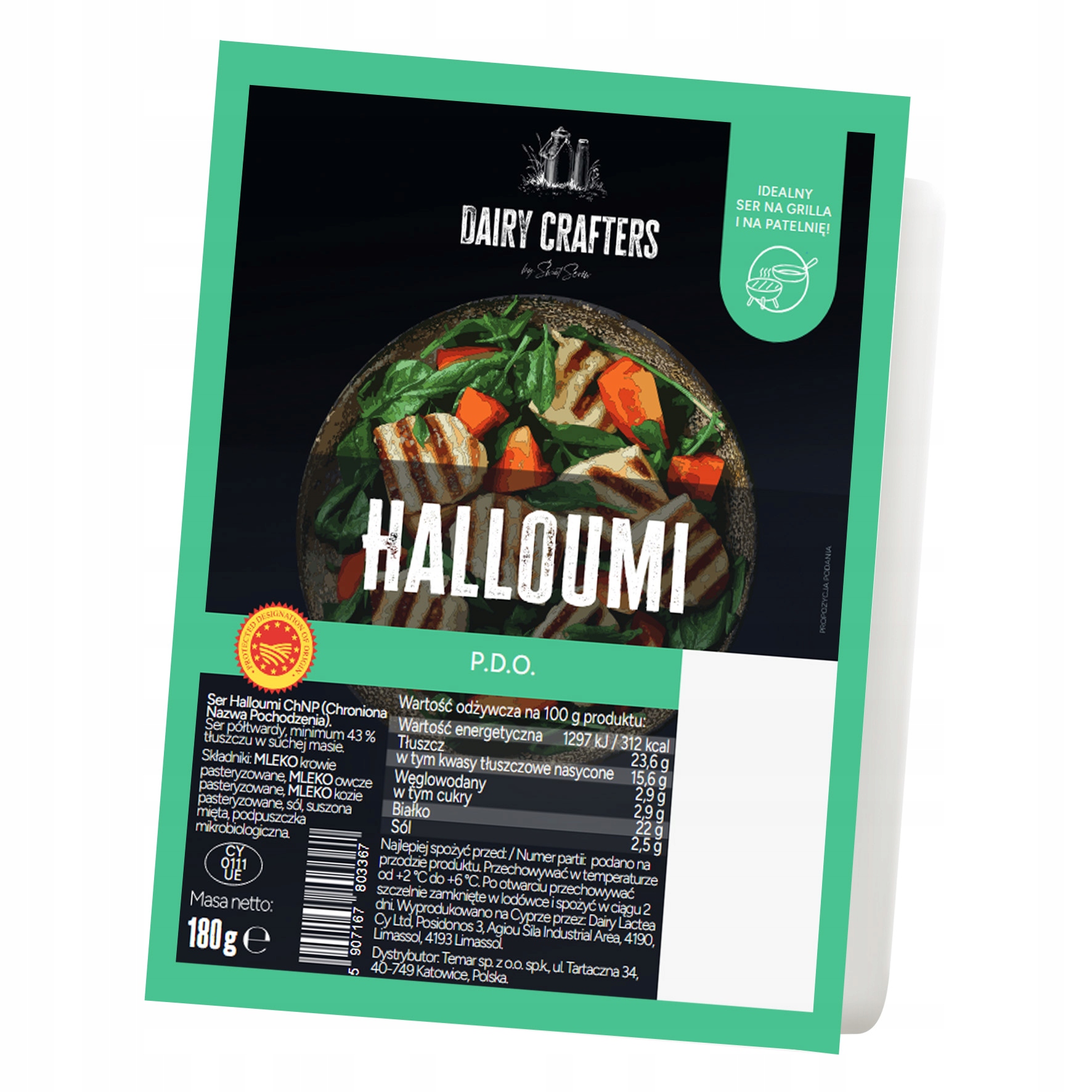 Dairy Crafters SER HALLOUMI folia 180 g.