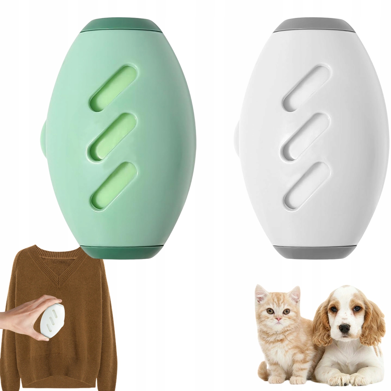 Levně Pet Hair Váleček Na Odstraňování Chloupků, Opakovaně Použitelný, Lepicí Na Pohovky A Postele, Koberce