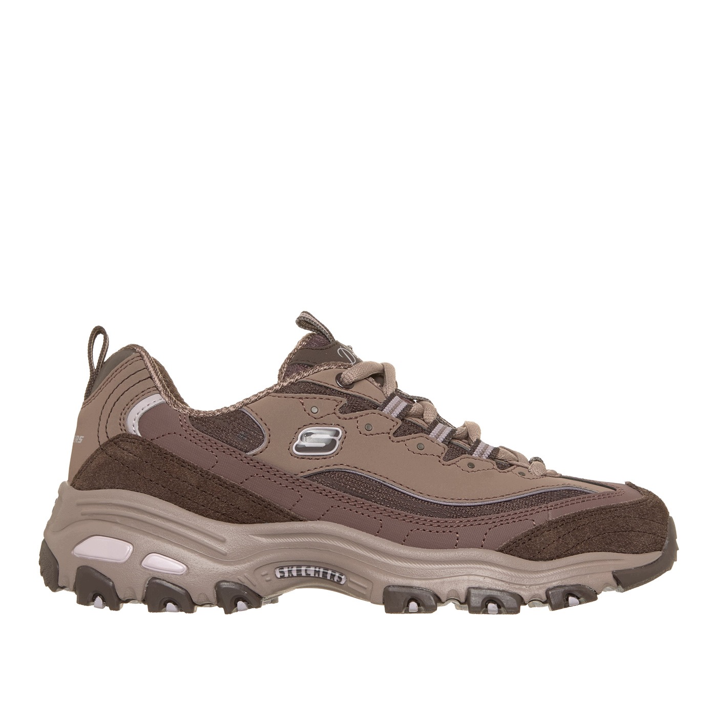 Buty Damskie Skechers D'Lites Modern Classic 150872-CHOC Brązowe 38,5