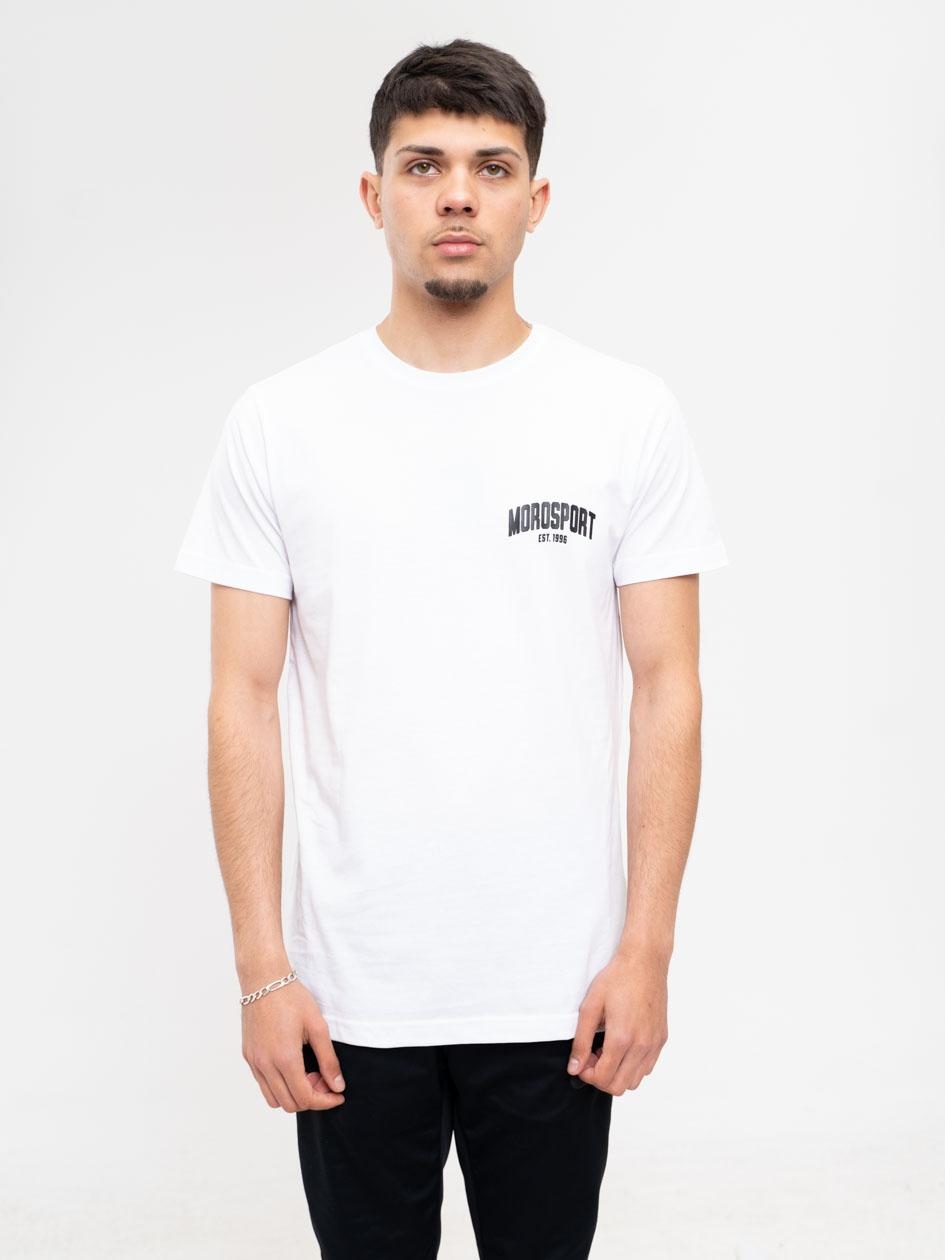 

T-Shirt Męski Biały Moro Sport University XL
