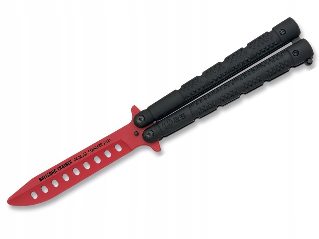 

Nóż K25 36251 Balisong Trainer Red