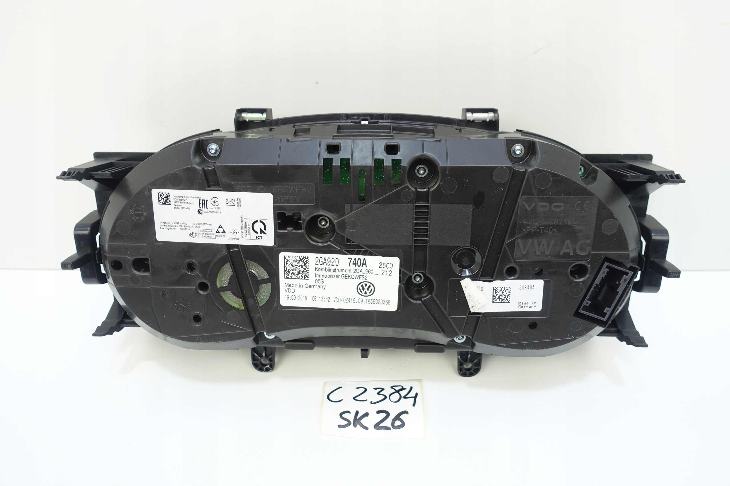 dials dials VW T-ROC 2GA 35938KM 2GA920740A