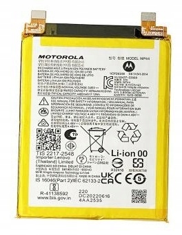 Nowa Oryginalna Bateria NP44 Motorola Edge 30 Fusion XT2243-1, XT2243