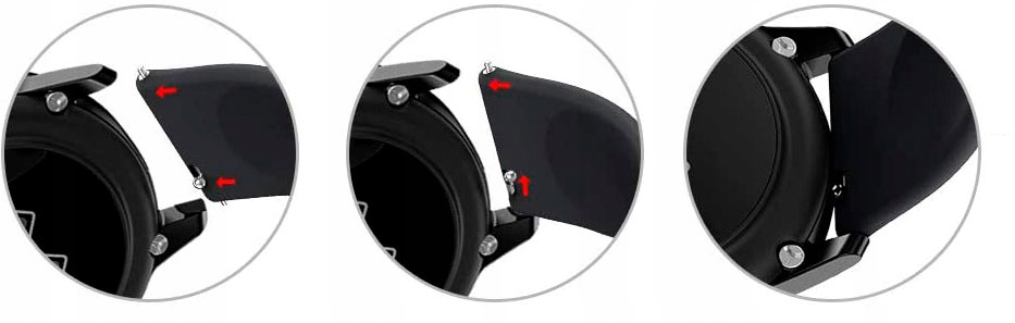 PASEK GUMOWY OPASKA DO SMARTWATCH ZEGAREK 20 mm Kolor różowy