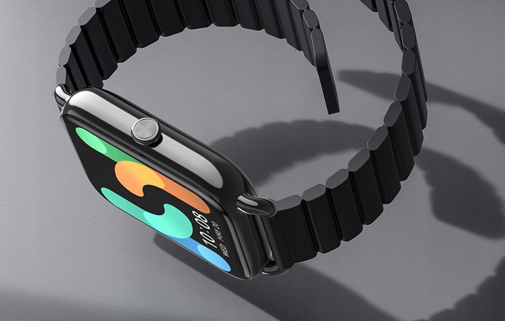 Smartwatch HAYLOU RS4 Plus czarny AMOLED 1,78" SpO2 IP68 - OUTLET Stan opakowania otwarte
