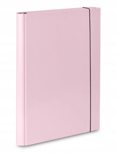 

VauPe, Teczka skrzydłowa z gumką A4, pastelowy róż