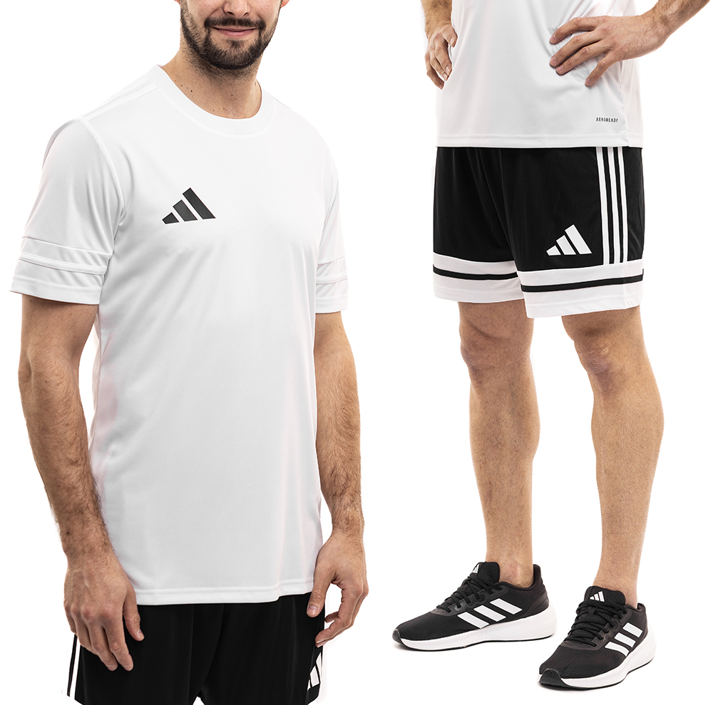 Sportovní oblečení adidas Squadra 25 Komplet Pánské tričko Kraťasy vel. XL
