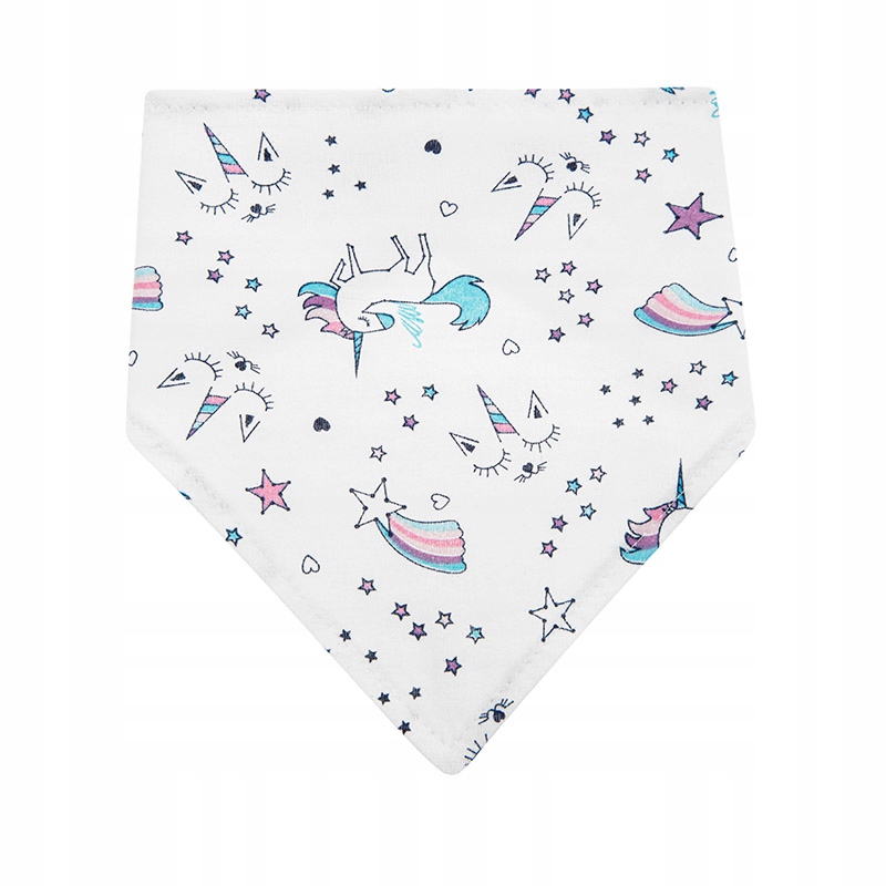 Apaszka Akuku 2w1 wielokolorowa Płeć dziewczynki