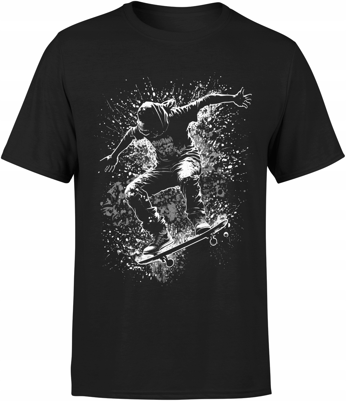 

Skateboard Koszulka Skate Męska Streetwear Uliczna