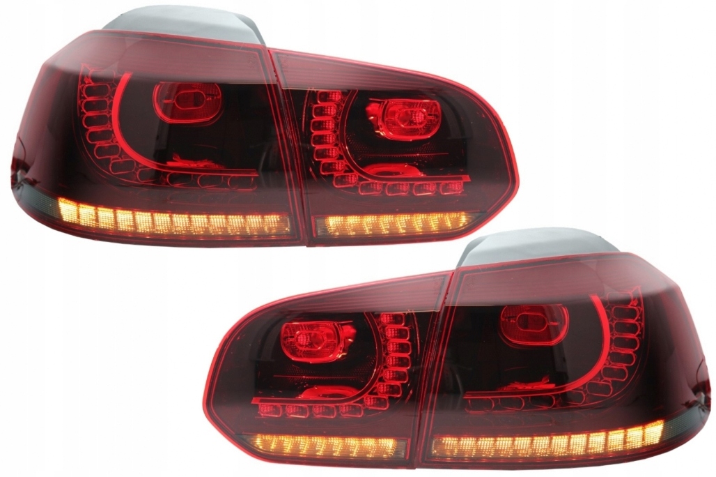 Задний led DLA vw Golf 6 VI 08-13 R20 Cherry