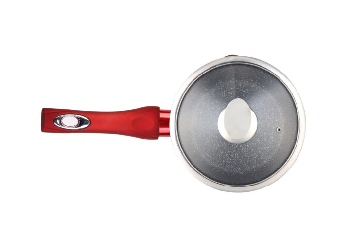 ZESTAW KOMPLET GARNKÓW 15el GARNKI INDUKCJA RONDEL Materiał aluminiowe