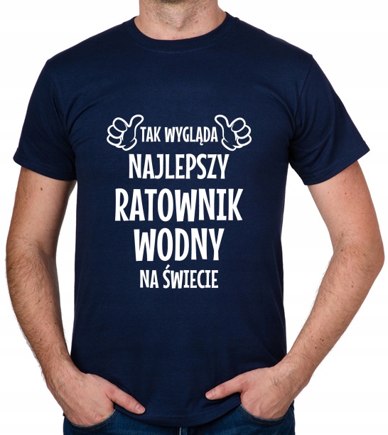 

koszulka Najlepszy Ratownik Wodny prezent