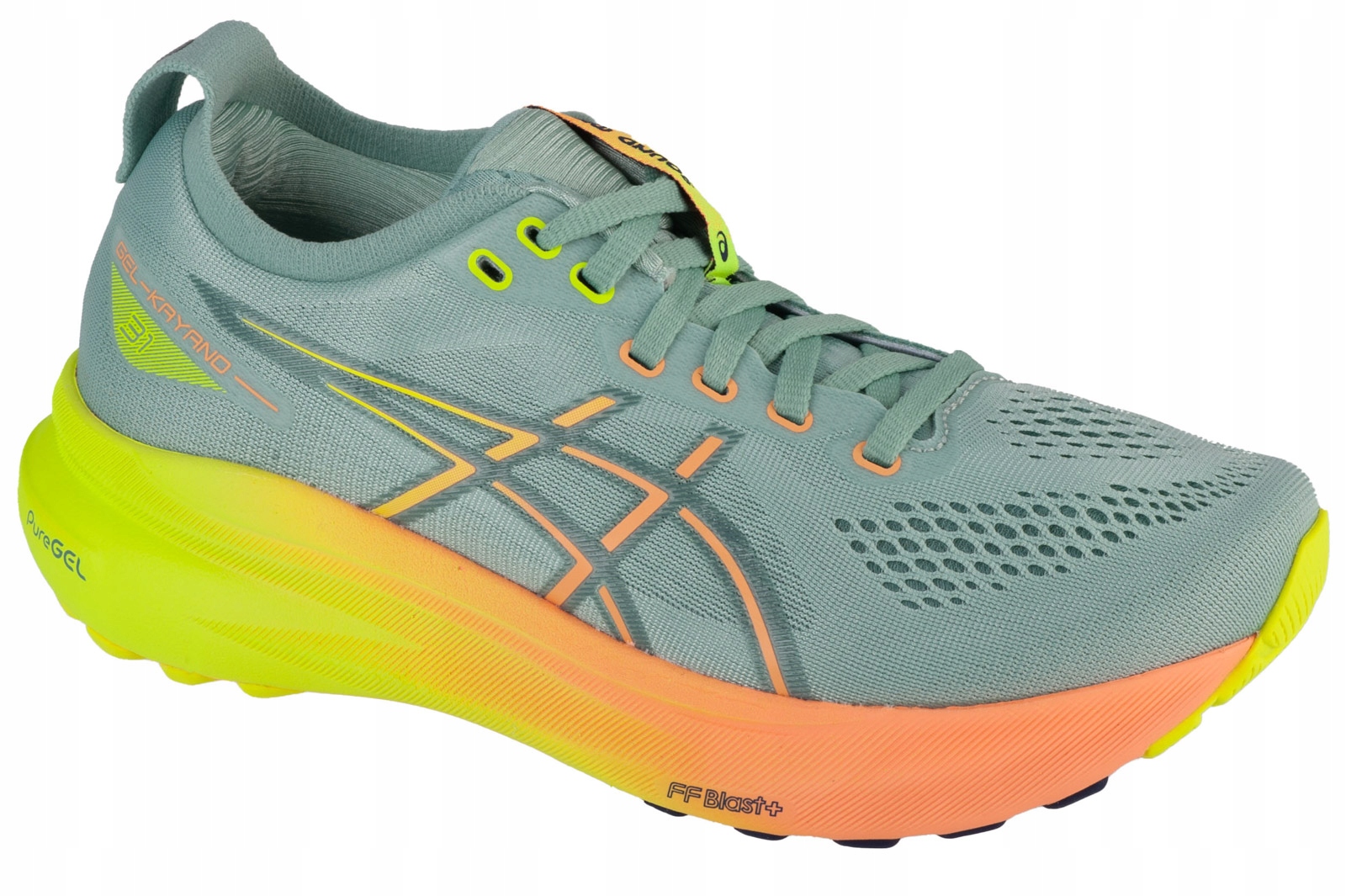 Asics Gel-kayano 31 Paris -41,5- Buty Do Biegania Damskie Tkanina Zielony