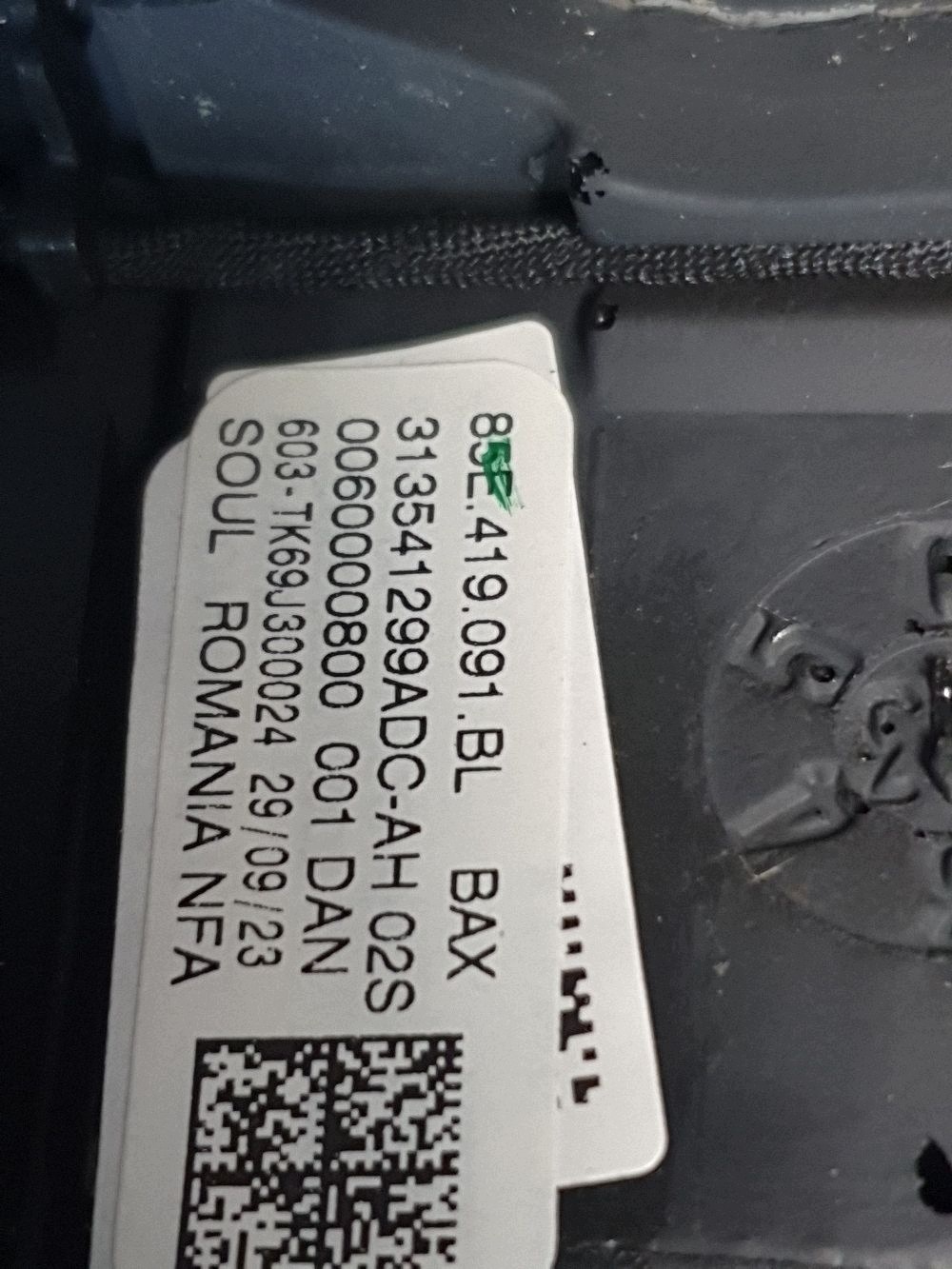 Audi SQ6 e-tron volan koža multi s mjenjačem 85E419091BL
