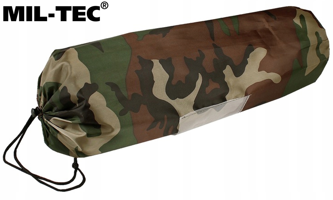 MIL-TEC MATA SAMOPOMPUJĄCA KARIMATA Wojskowa 185x50 Matera Model Woodland