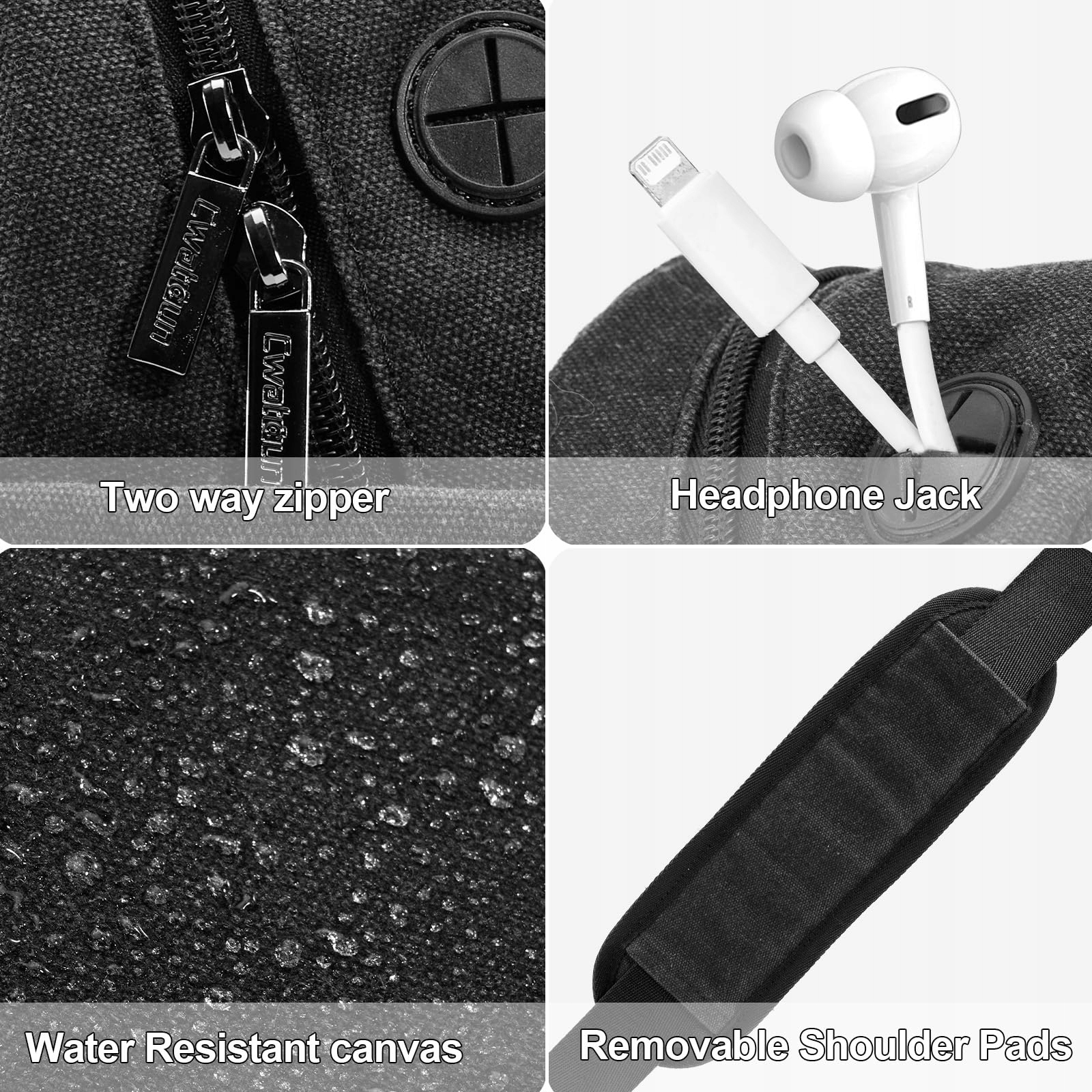 CWATCUN Wodoodporna Torba Na Aparat Na Ramię — miniatura 7