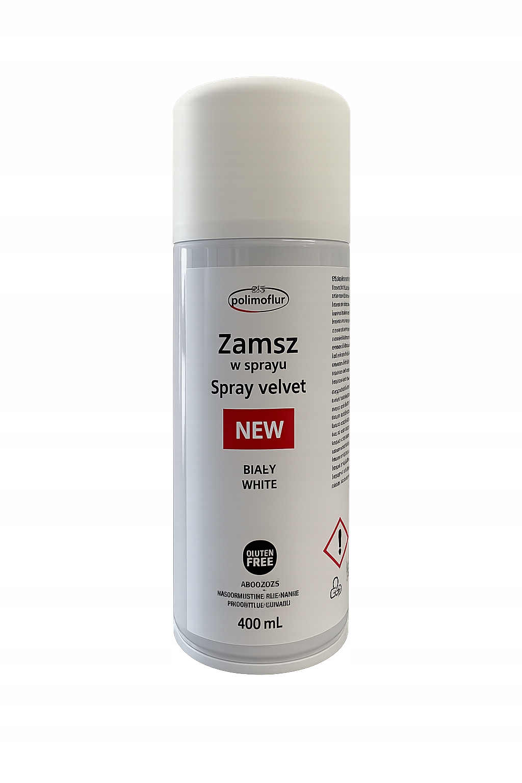 Levně Semiš ve spreji Polmarkus New Bílý 400 ml