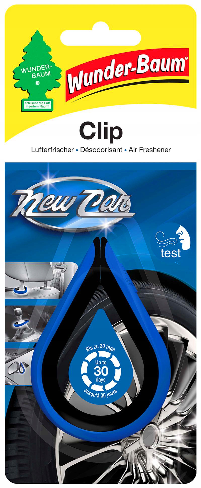 WUNDER BAUM CLIP-NEW CAR