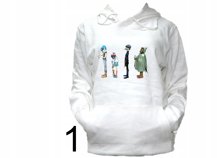 

Bluzy Wzory Gorillaz Damon Albarn Jamie Hewlett
