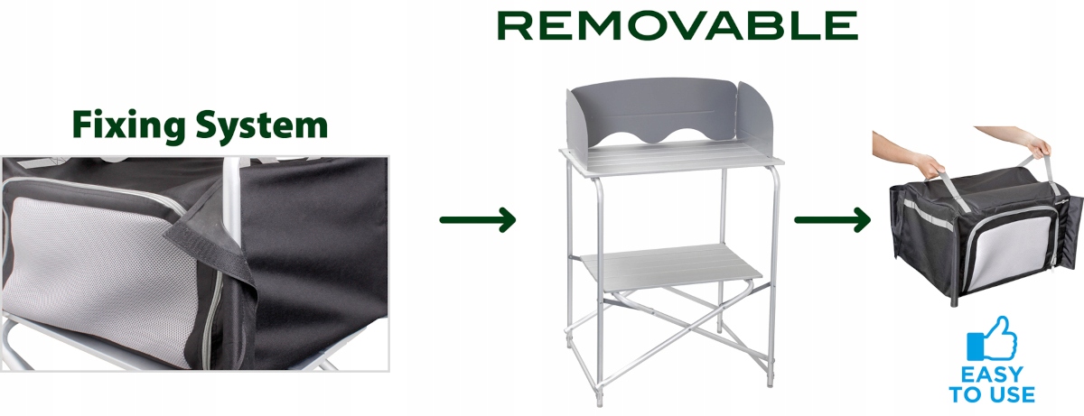 SZAFKA SKŁADANA TURYSTYCZNA BRUNNER SNACK BASIC Rodzaj wolnostojąca