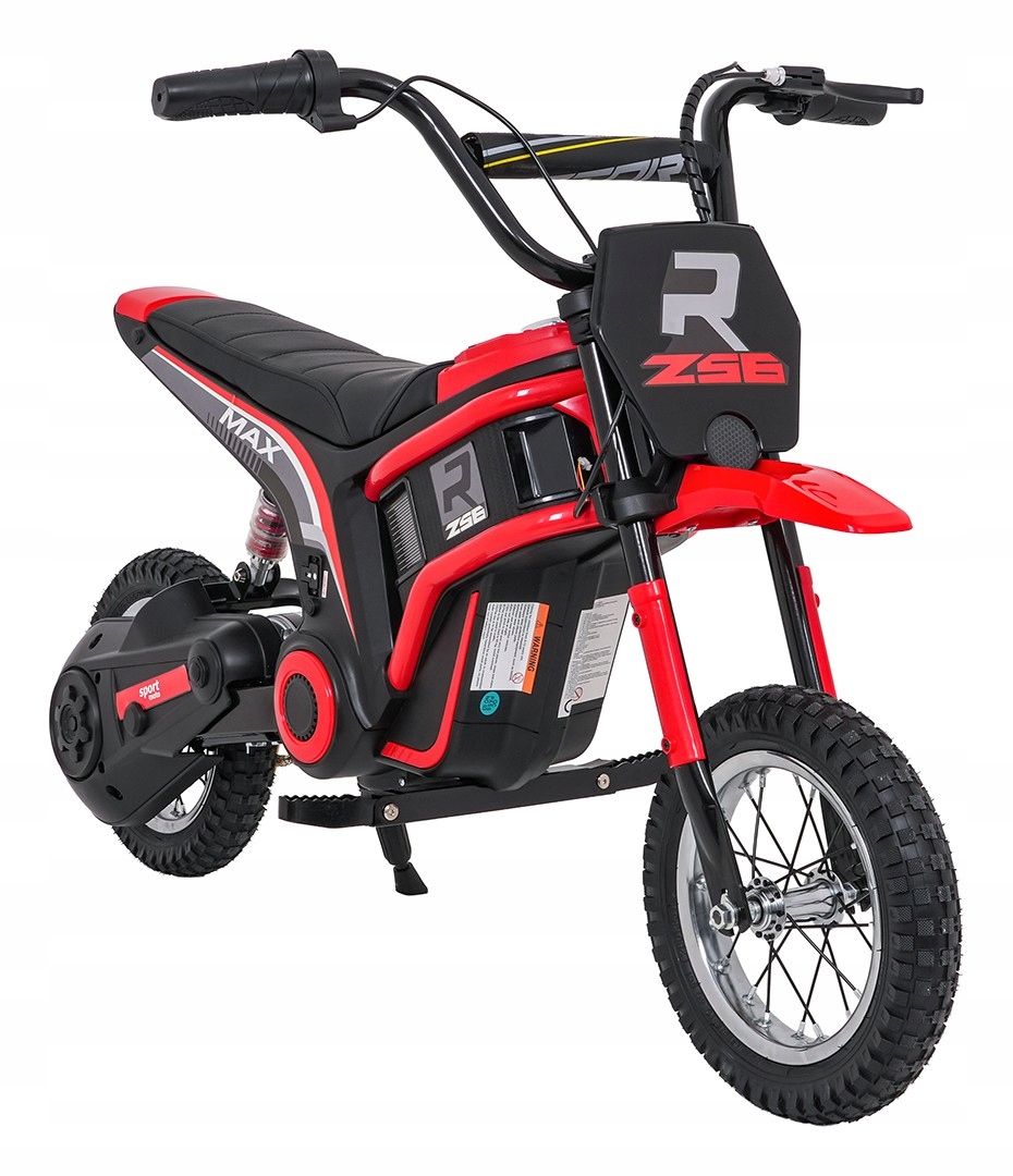 duży motor krosowy na akumulator RZ56 Max pompowane kółka Wolny Start