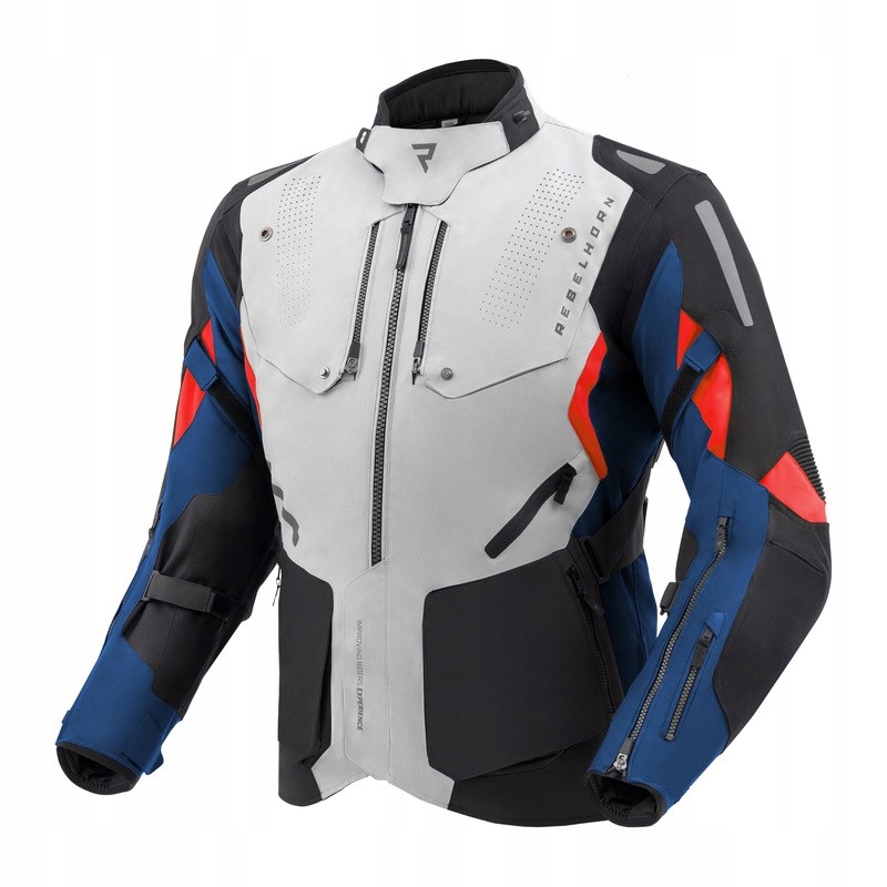 Bunda Rebelhorn Hiker IV Light Grey Blue Red veľ.XL