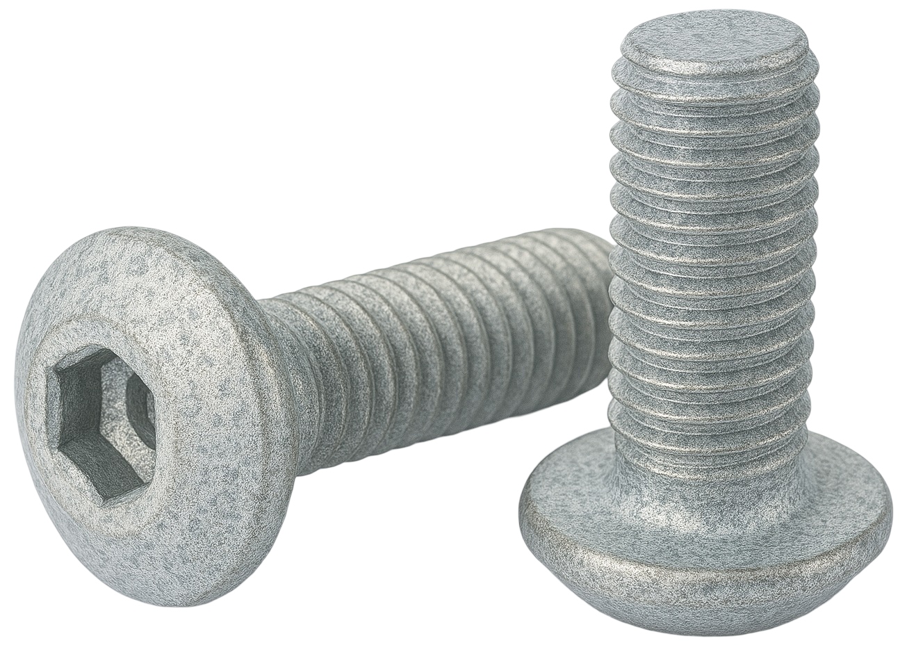 Śruba grzybkowa M16x50 mm ocynk płatkowy kl 10,9 Iso 7380-1 Argip 50 szt.