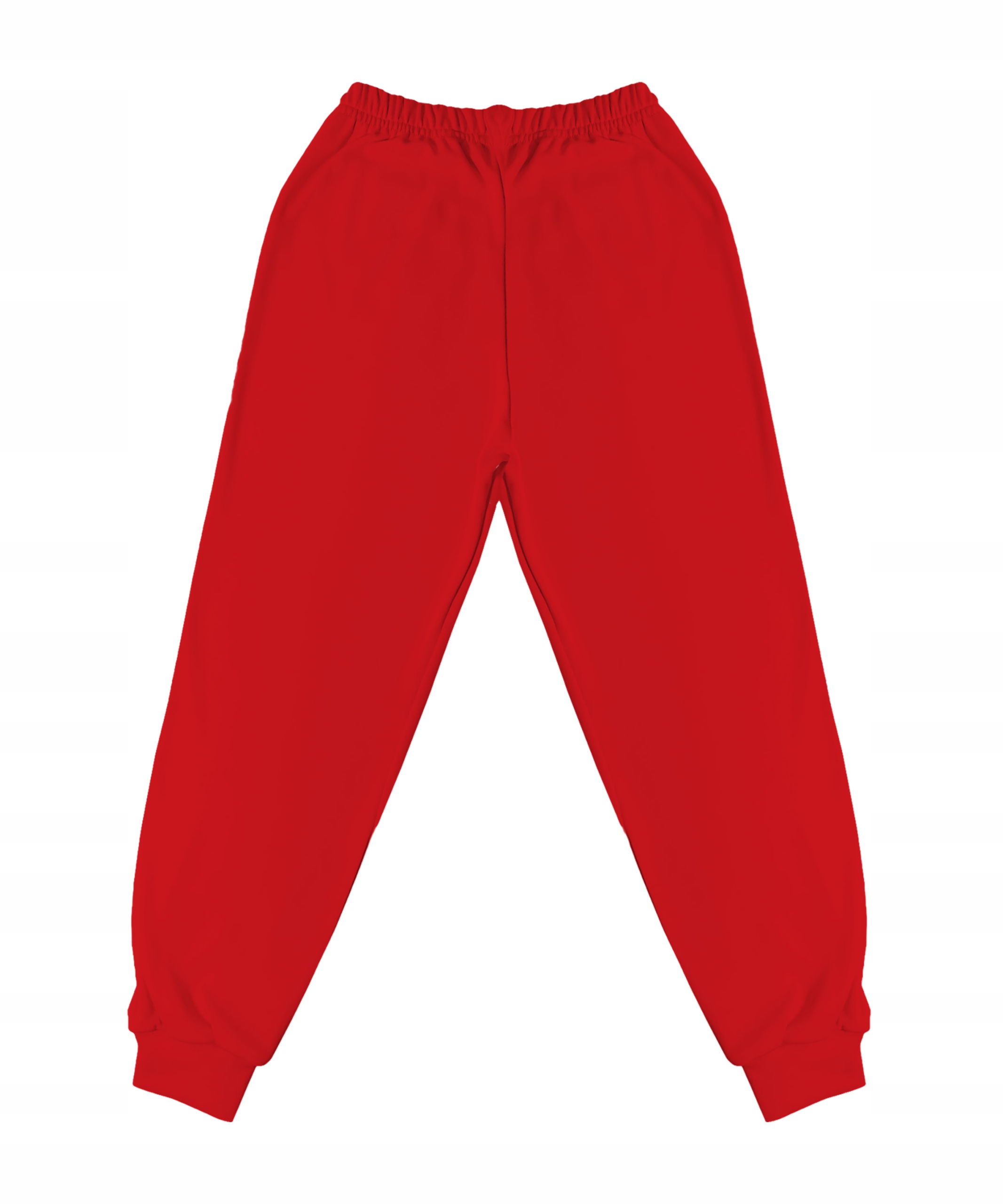 CZERWONE CIENKIE SPODNIE DRESOWE CHŁOPIĘCE DZIEWCZĘCE BAWEŁNA DZIECIĘCE 110 Marka Marcinkowski