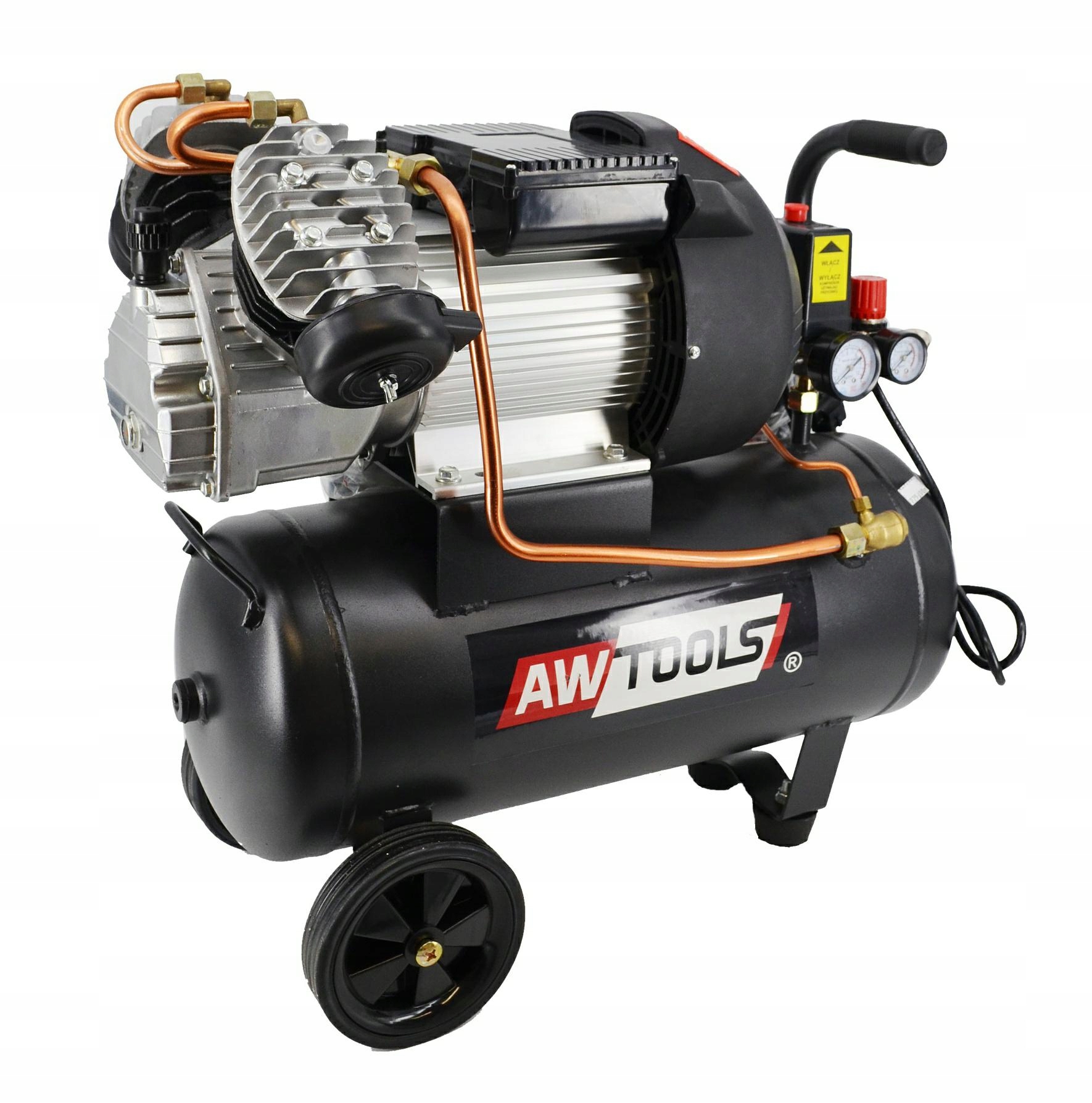 AWTOOLS SPRĘŻARKA OLEJOWA ZVA- 24L V Zasilanie sieciowe