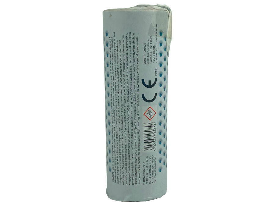 Świeca dymna - BIAŁA - CS1807E - Surex - 60s Długość 11.5 cm