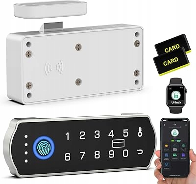 Zámok Do Skrinky Zásuvky Eseesmart Inteligentný Na Odtlačok Prsta Rfid Bt