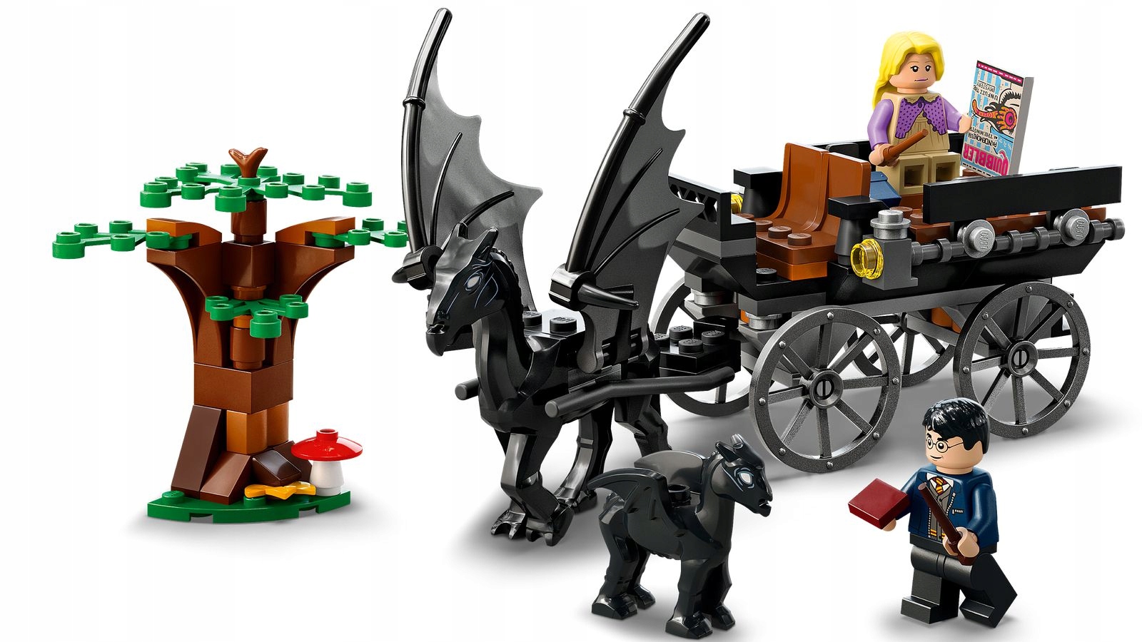 LEGO 76400 HARRY POTTER TESTRALE I KARETA Z HOGWAR Płeć chłopcy dziewczynki