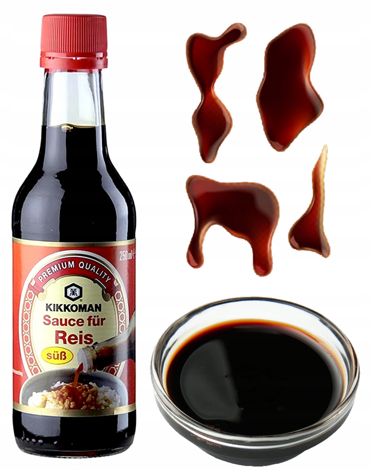 

Słodki Sos Sojowy Do Ryżu 250ml Kikkoman