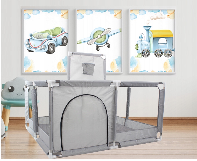 KOJEC DLA DZIECI SUCHY BASEN PLAC ZABAW plus KOSZ kolorowe KULKI Długość (cm) 126